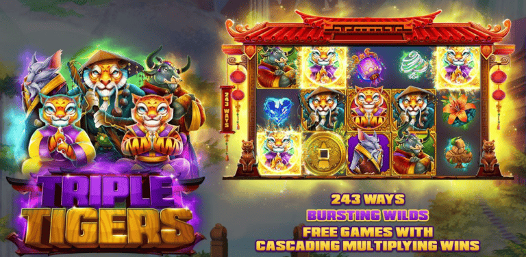 Game slot online Triple Tigers