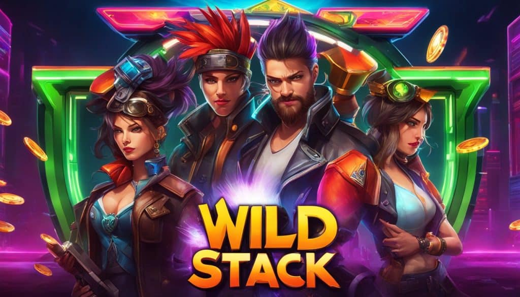 grafis dan animasi wild stack frenzy